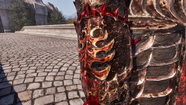 Kanjs - Daedric Armor and weapon Oldblivion Style для Oblivion Remastered