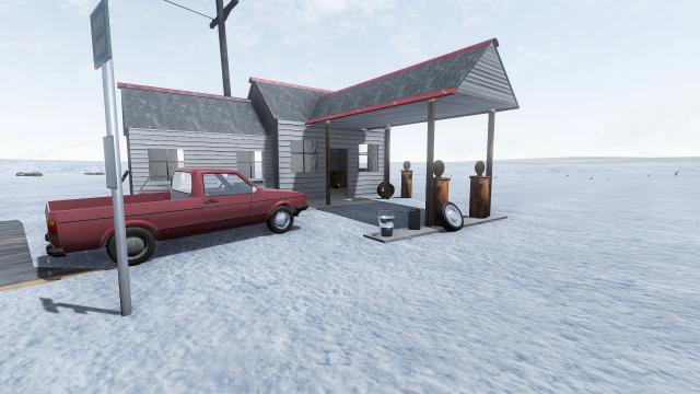 Save with a Gas station next to the house