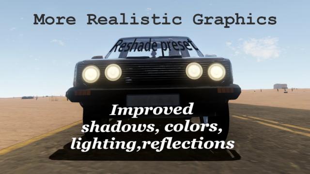 More Realistic Graphics (Reshade) for The Long Drive