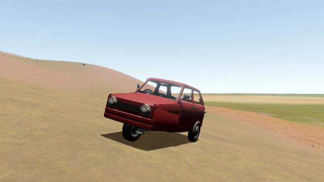 Reliant Robin для The Long Drive