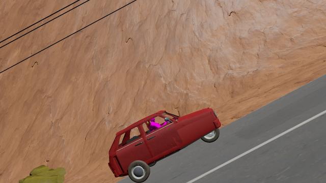 Reliant Robin для The Long Drive