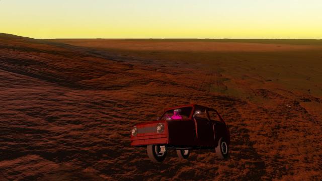 Reliant Robin для The Long Drive