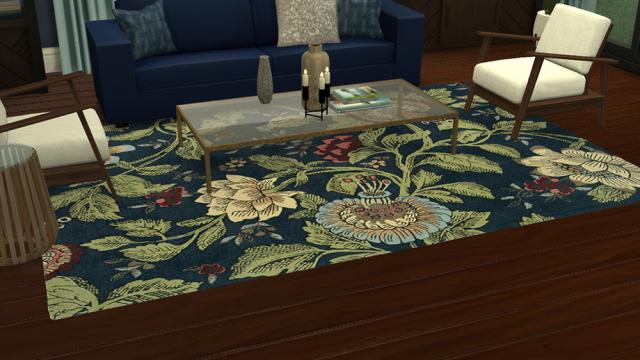 Wedgwood Passion Flower Area Rug