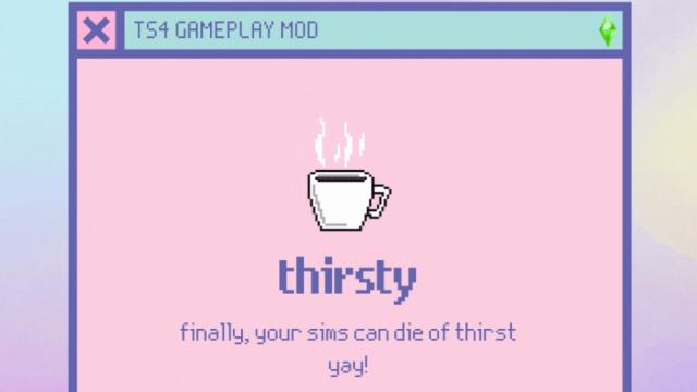 Thirsty (Gameplay Mod)