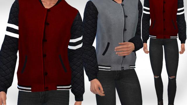 Чоловічі куртки на гудзиках / Male Sims Casual Button Jackets