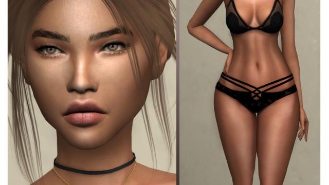 Ginevra Skin для The Sims 4