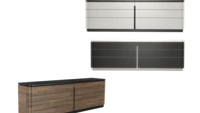 Black White Bedroom - Dresser