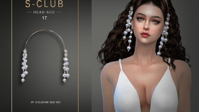 S-Club ts4 WM Headacc 202017 для The Sims 4