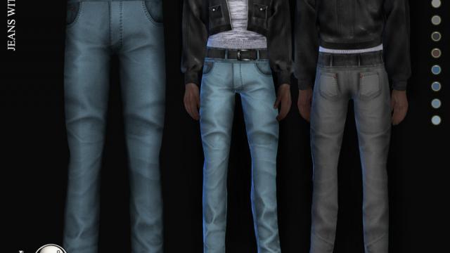 Tino jeans with belt