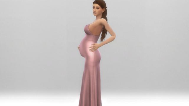 Pregnancy Pose Pack for The Sims 4