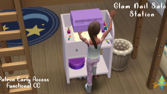 Маникюрная станция для детей / Glam Nail Salon Station