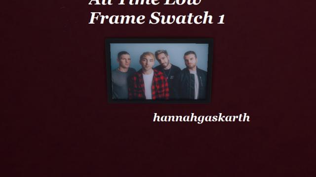All Time Low Small Frame для The Sims 4