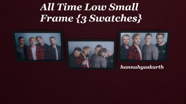 All Time Low Small Frame для The Sims 4