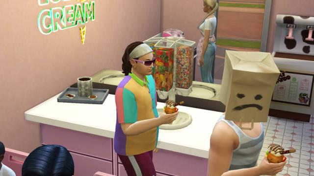 Время покушать / Let's Eat Custom Lot Trait для The Sims 4