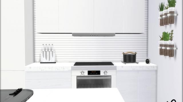 Zen Kitchen (Room) для The Sims 4