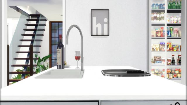 Zen Kitchen (Room) для The Sims 4
