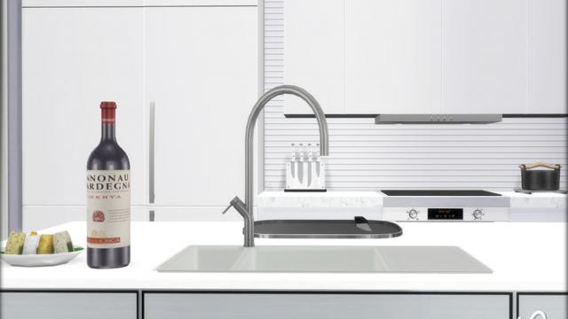 Zen Kitchen (Room) для The Sims 4