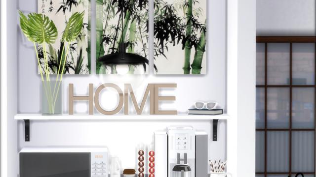 Zen Kitchen (Room) для The Sims 4