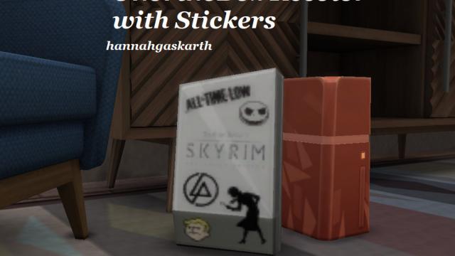 UnorthoBox Recolor with Stickers [REQUIRES CITY LIVING] для The Sims 4