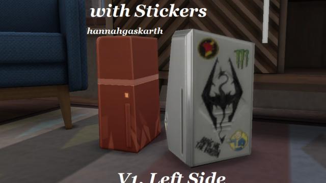 UnorthoBox Recolor with Stickers [REQUIRES CITY LIVING] для The Sims 4