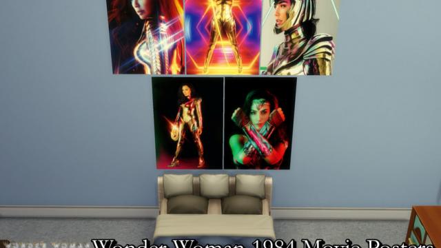 Wonder Woman 1984 Posters Set - REQUIRES MESH