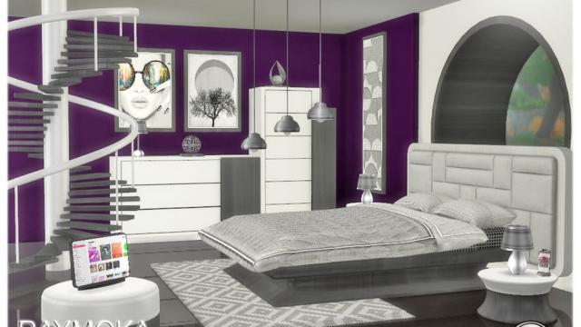 Raymoka bedroom для The Sims 4