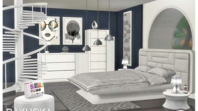 Raymoka bedroom для The Sims 4