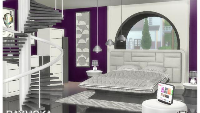 Raymoka bedroom для The Sims 4