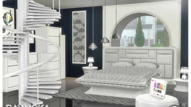 Raymoka bedroom для The Sims 4