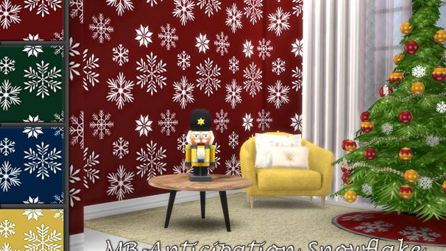 MB-Anticipation Snowflake for The Sims 4