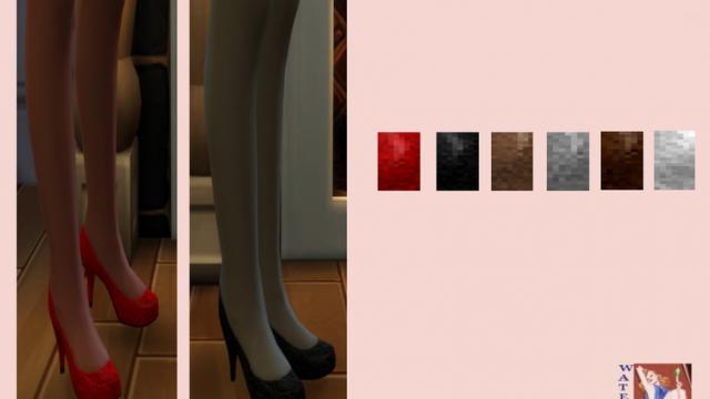 ws Female Heels Vintage