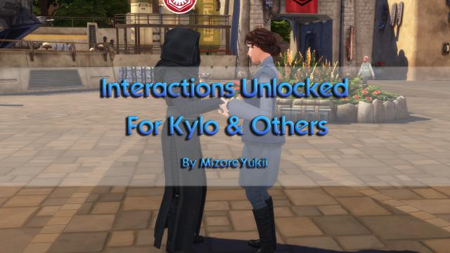 Разблокированные взаимодействия для персонажей с Батуу / Interactions Unlocked For Kylo & Others
