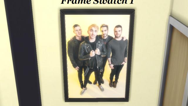 All Time Low: Wake Up Sunshine Photoshoot Frame для The Sims 4