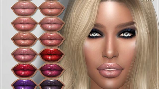 Пак помади N200 / FRS Lipstick N200 для The Sims 4