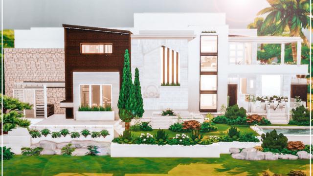 One Million Luxury Mansion for The Sims 4
