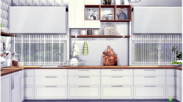 Moderato - Kitchen для The Sims 4