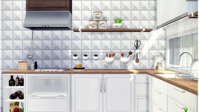 Moderato - Kitchen для The Sims 4