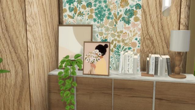 Anne - living room for The Sims 4