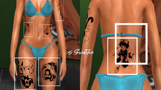 WinterxBakkoush - Kiki Tattoos