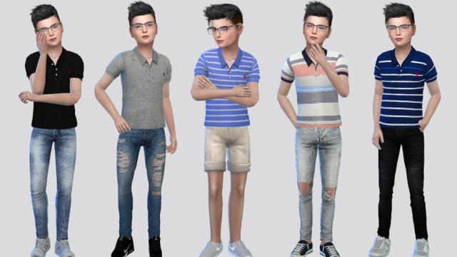 RP Basic Polo Boys