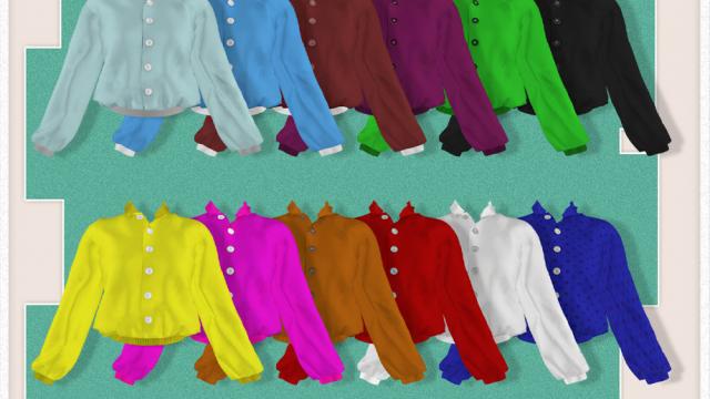 JavaSims- Winter-Grace Sweater for The Sims 4