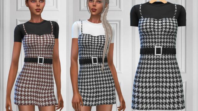 ShakeProductions 582 - Dress для The Sims 4