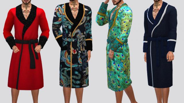 Coco Suite Robe для The Sims 4