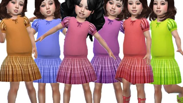 Платье маленькой сестры / Little sister dress версия 17.11.20