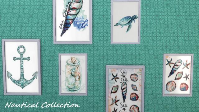 Nautical Collection Part 3. City Living Required. for The Sims 4