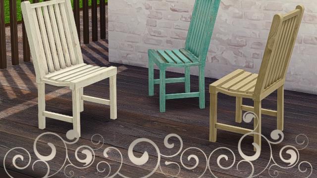 Breezy dining chair
