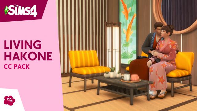 Living Hakone - CC Stuff Pack