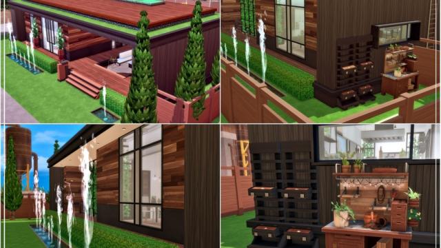 Modern Shila for The Sims 4