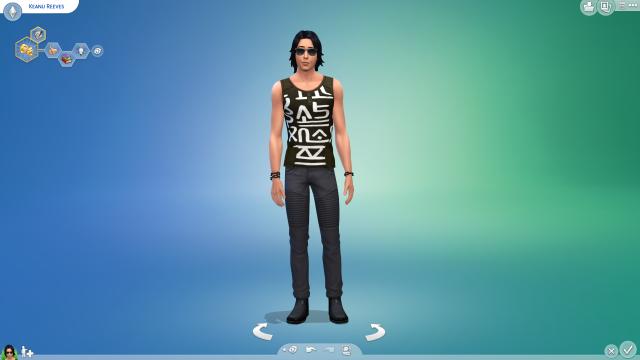 Киану Ривз / Keanu Reeves для The Sims 4
