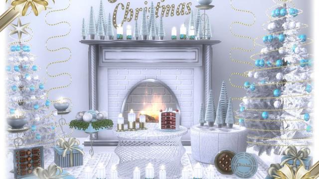 Segor christmas living room part2 для The Sims 4